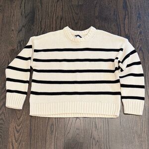NWT Gap Striped Cotton Sweater